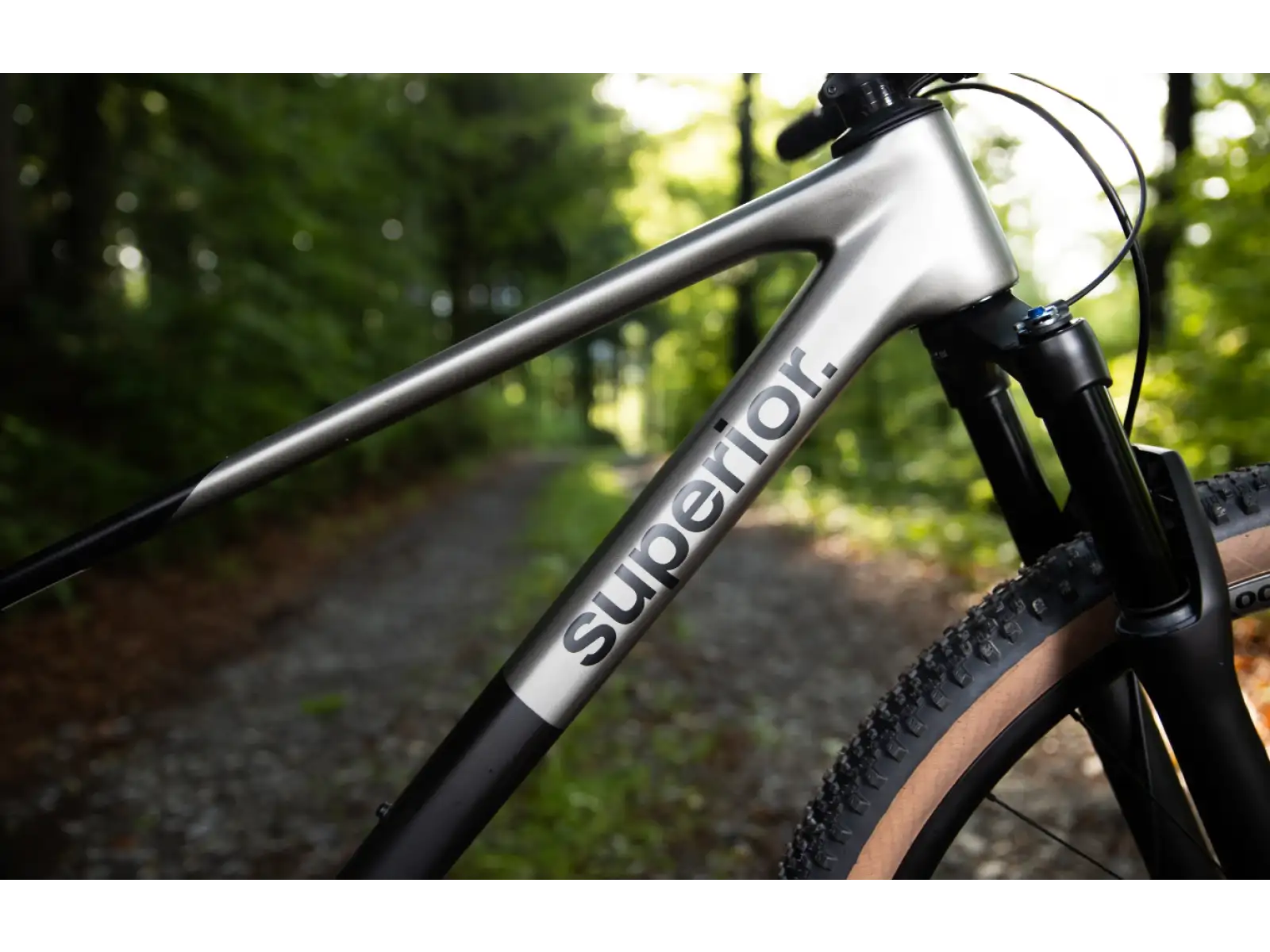 Superior XP 9.8 Mountainbike Matte Carbon/Dark Chrome