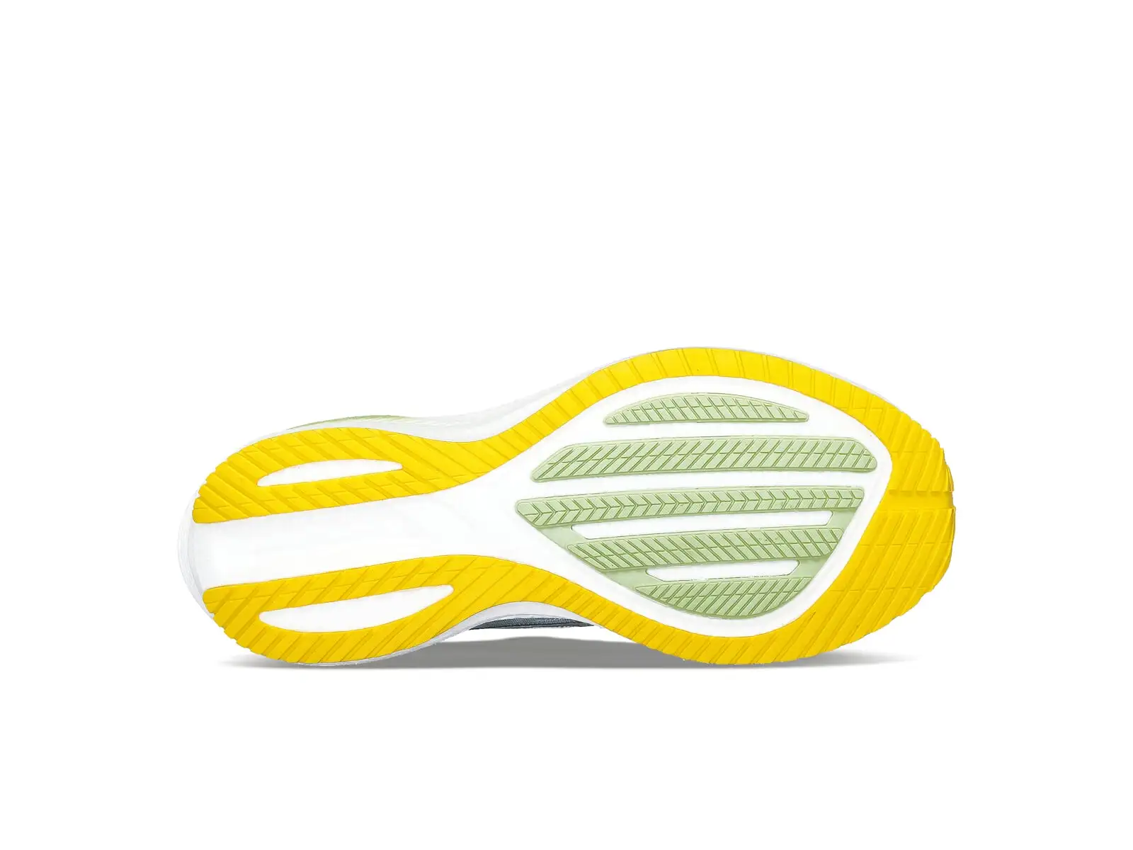 Saucony Triumph 21 Damen-Laufschuhe Weiß/Farn