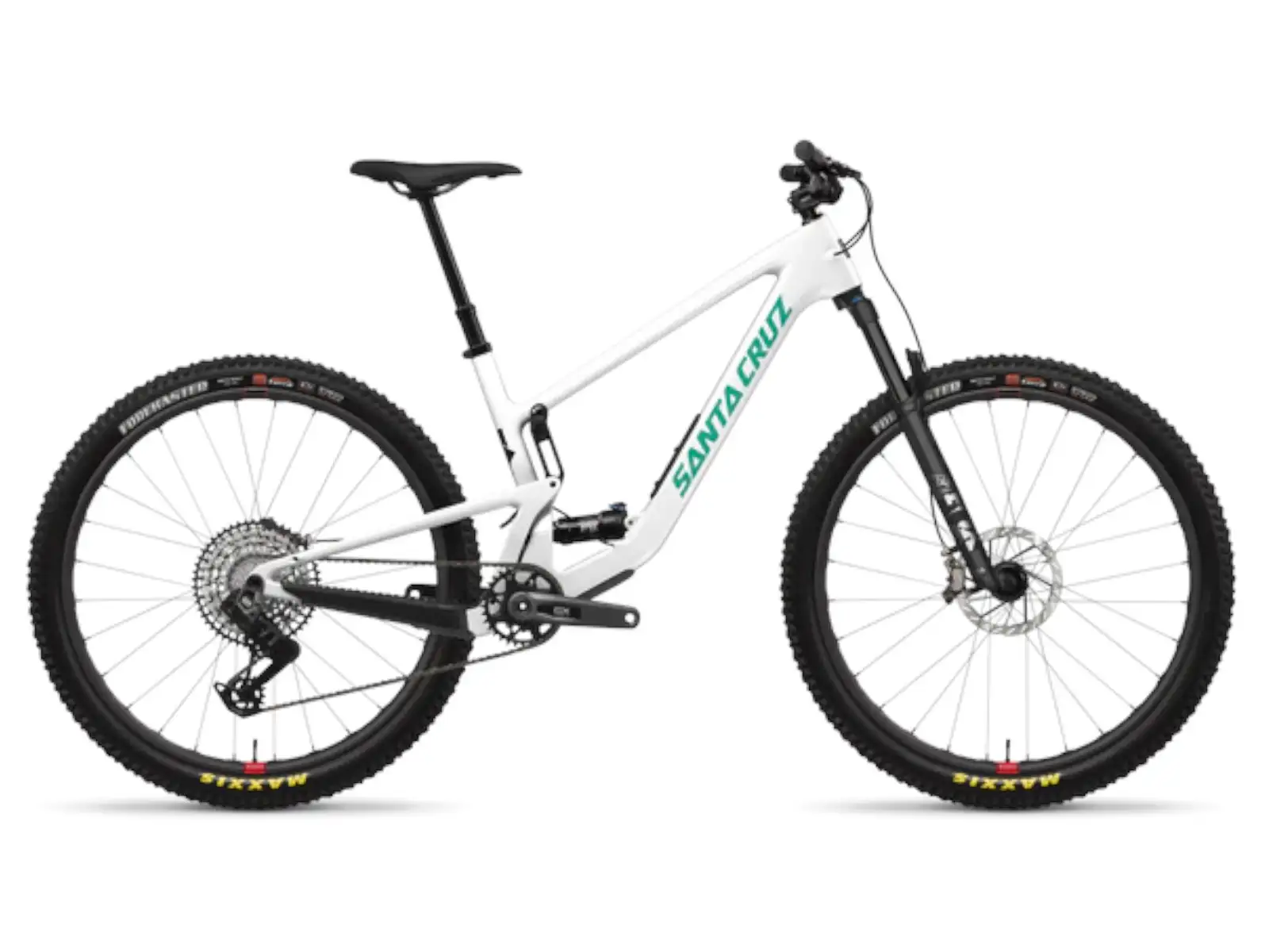 Santa Cruz Tallboy 5 C GX AXS RSV vollgefedertes Fahrrad Gloss White