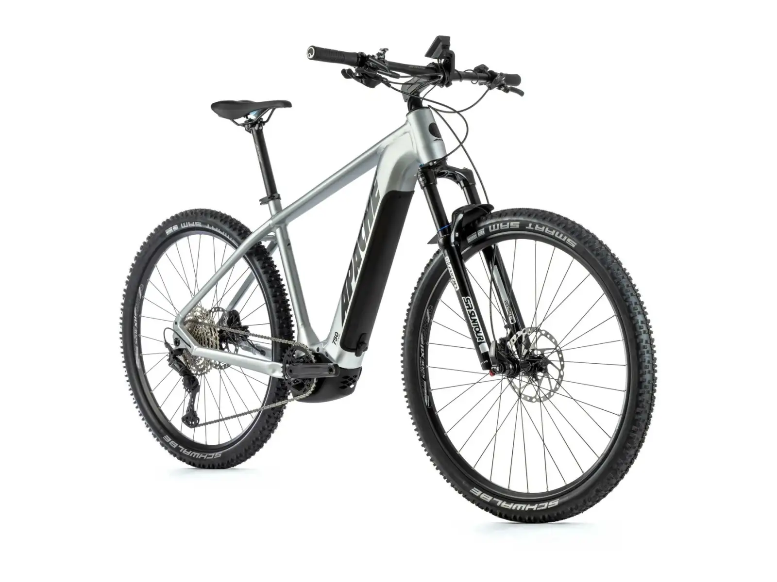Apache Hupahu 1 Bosch 1000 Wh elektrisches Mountainbike silber