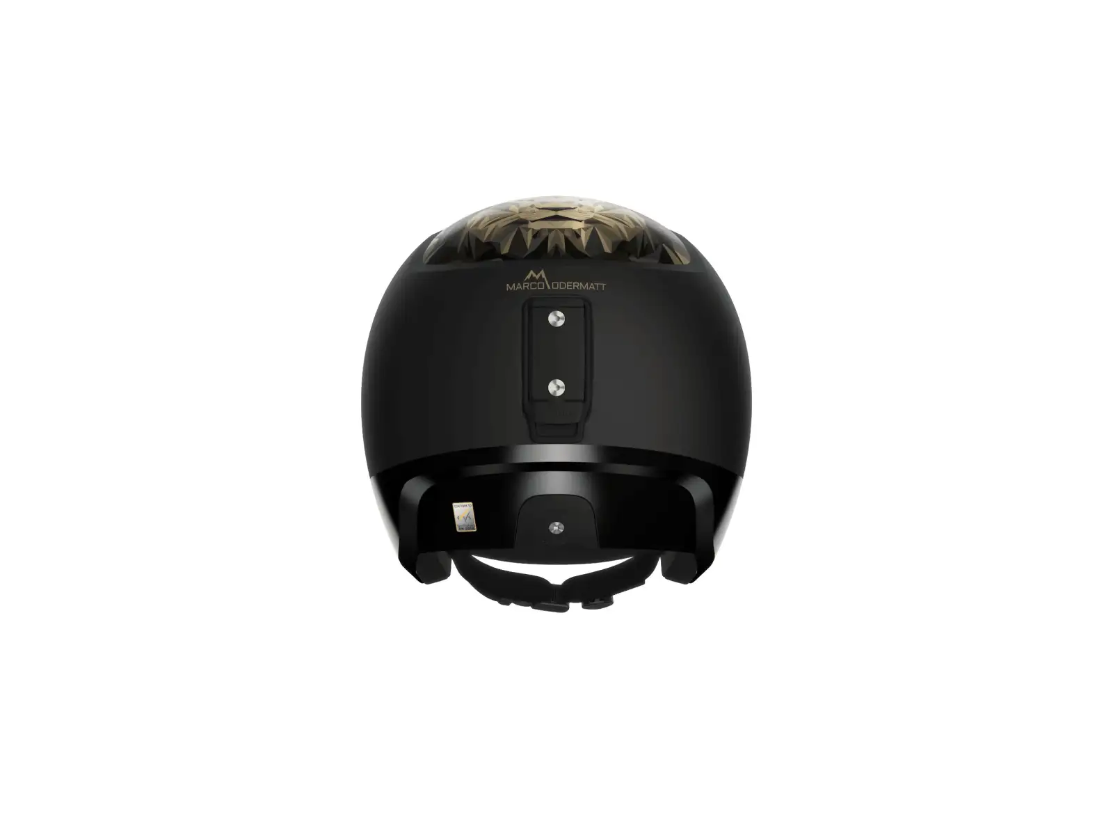 POC Skull Dura Jr Marco Odermatt Ed. Skihelm Uranium Black/Podium Gold