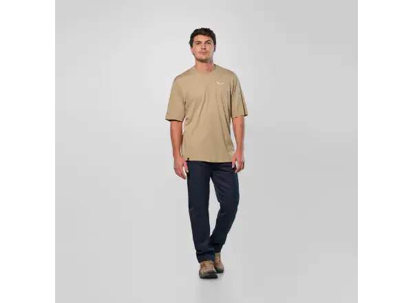 Salewa Eagle Glacier Loose T-shirt Herren T-Shirt Kurzarm Quicksand