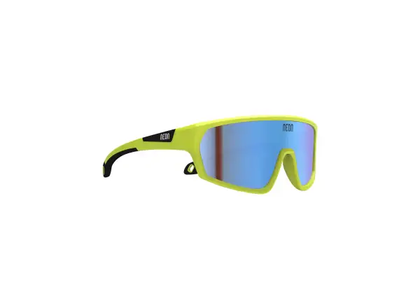 Neon Loop Brille Yellow Fluo Mirror Blue Cat 3