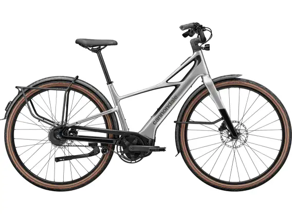 Cannondale FlyingV 1 Silver leichtes E-Bike für die Stadt
