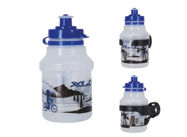XLC WB-K14 Kinderflasche 350 ml weiß/blau