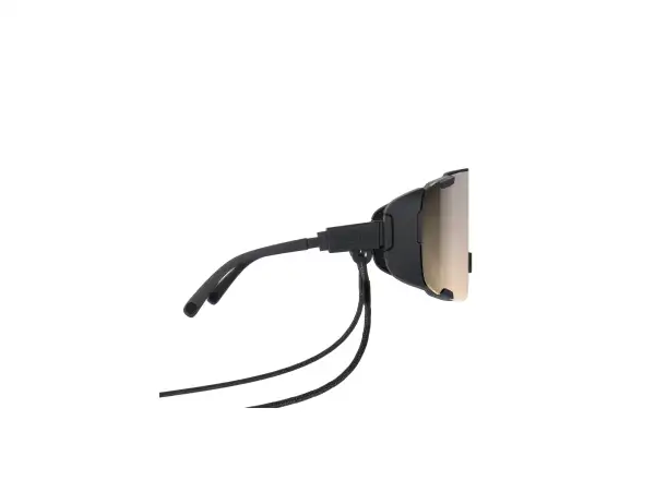 POC Devour Ultra + Sonnenbrille Uranium Black/Clarity Trail/Partly Sunny Silver