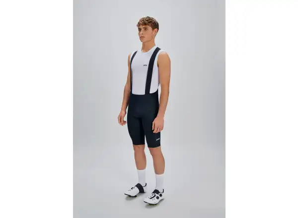 POC Raceday Herren-Shorts mit Einsatz und Trägern Uranium Black