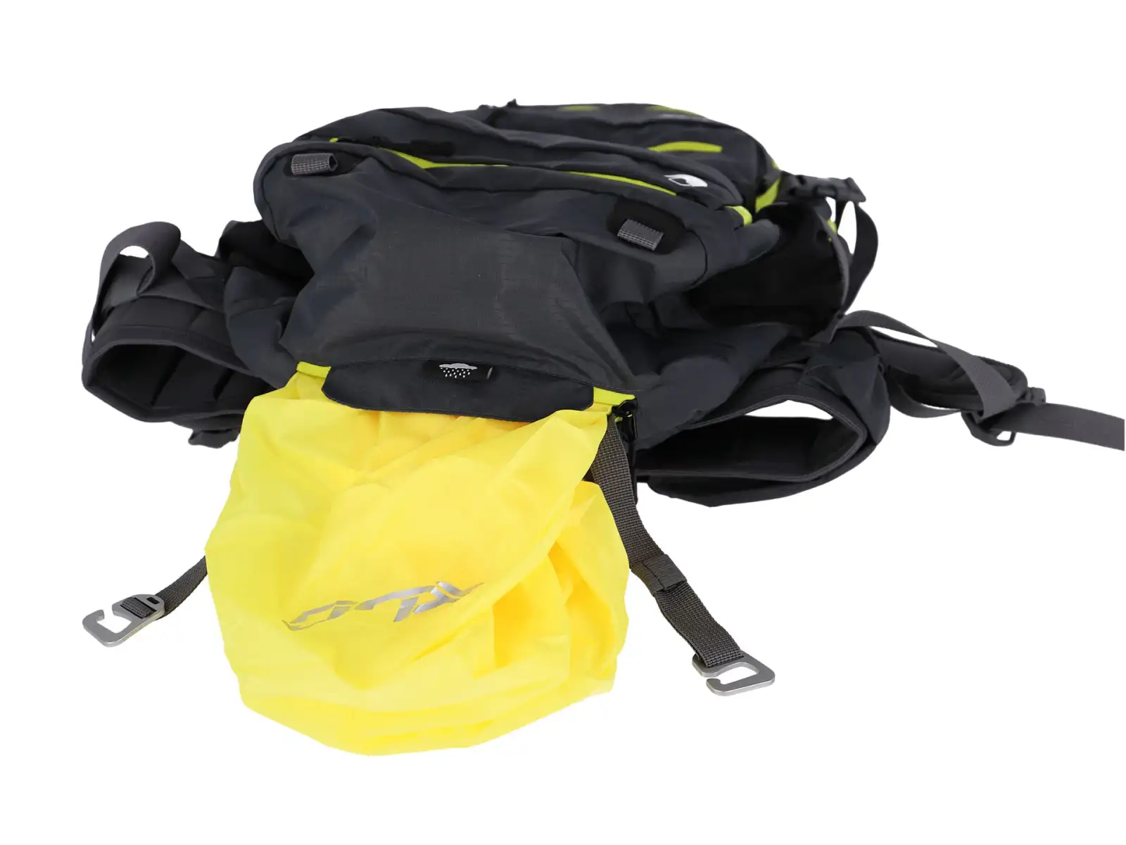 XLC BA-S100 E-Bike Rucksack grau/gelb 28 l