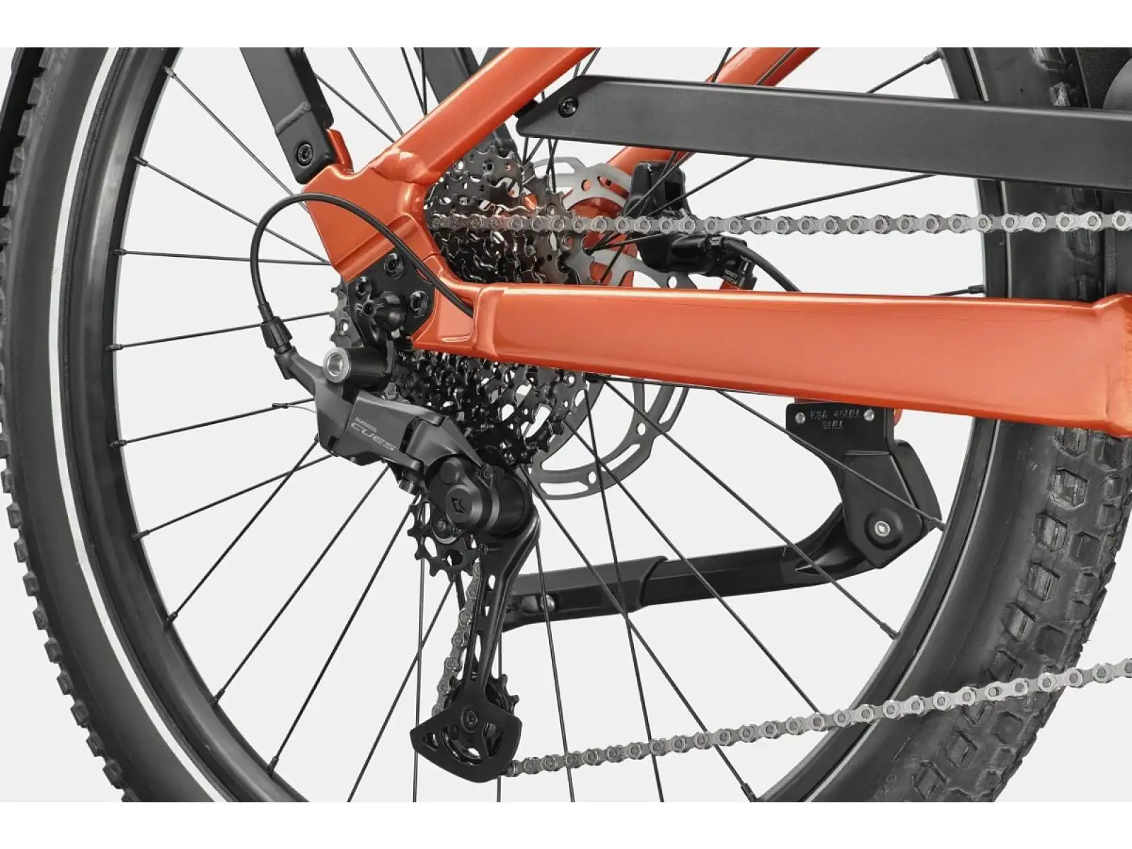 Cannondale Tesoro X 1 LSTH Orange Slice Trekking E-Bike mit tiefem Einstieg