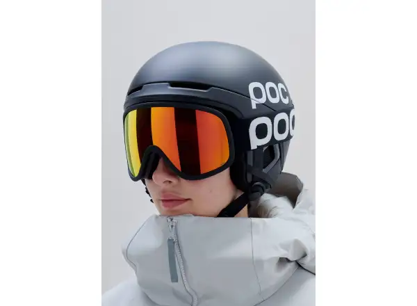 POC Tarsal Skibrille Uranium Black/Partly Sunny Orange