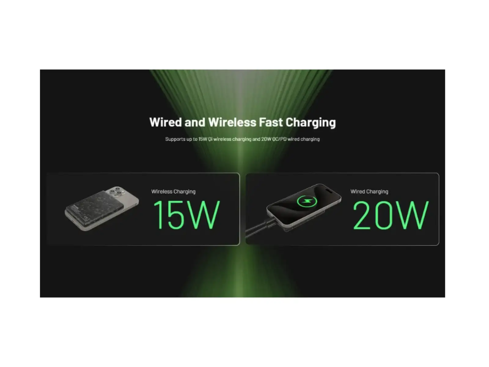 Nitecore NW5000 Powerbank mit drahtlosem Laden