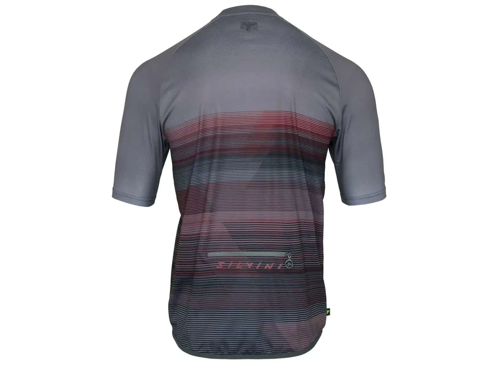 Silvini Turano Herren Loose Jersey Kurzarm Grey/Merlot