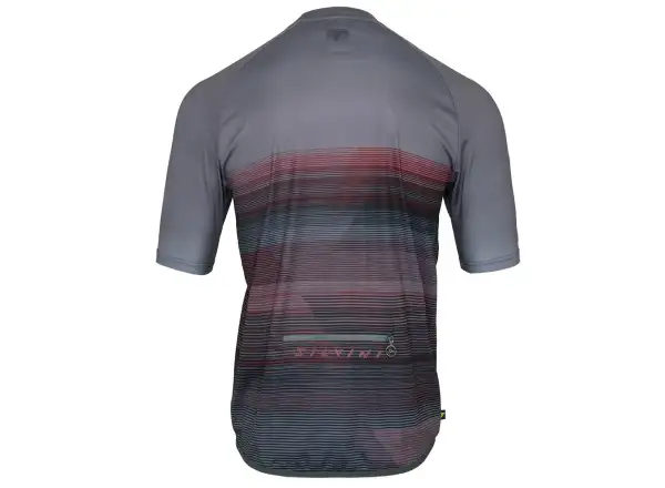 Silvini Turano Herren Loose Jersey Kurzarm Grey/Merlot