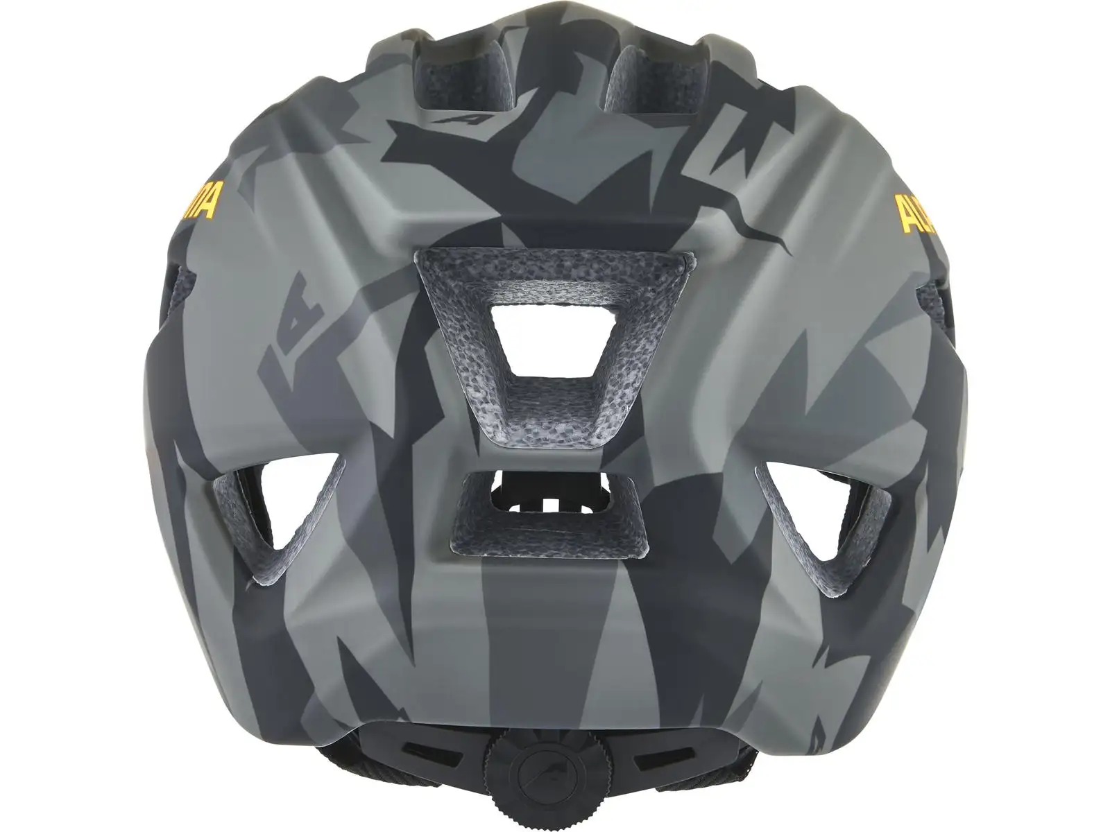 Alpina Pico Flash Kinderhelm Black/Camo Orange Gloss