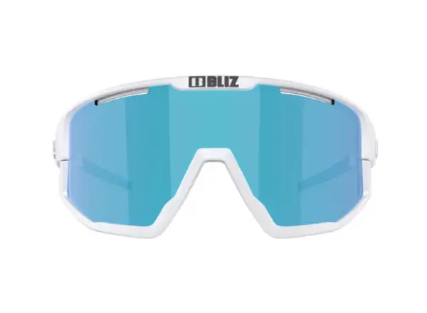 Bliz Fusion Small Brille White/Brown Blue