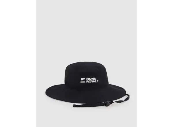 Mons Royale Velocity Bucket Hat Wanderhut schwarz