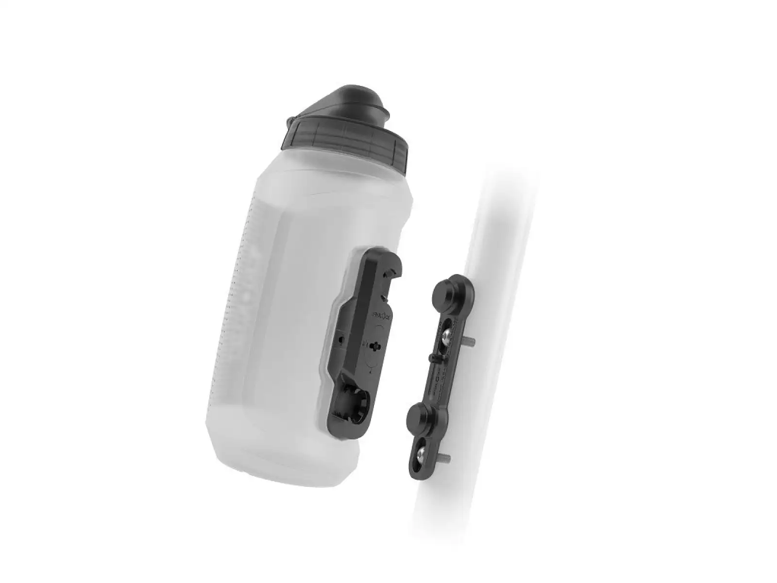 Fidlock Twist Set Clear Flasche 750 ml + Basis für den Rahmen