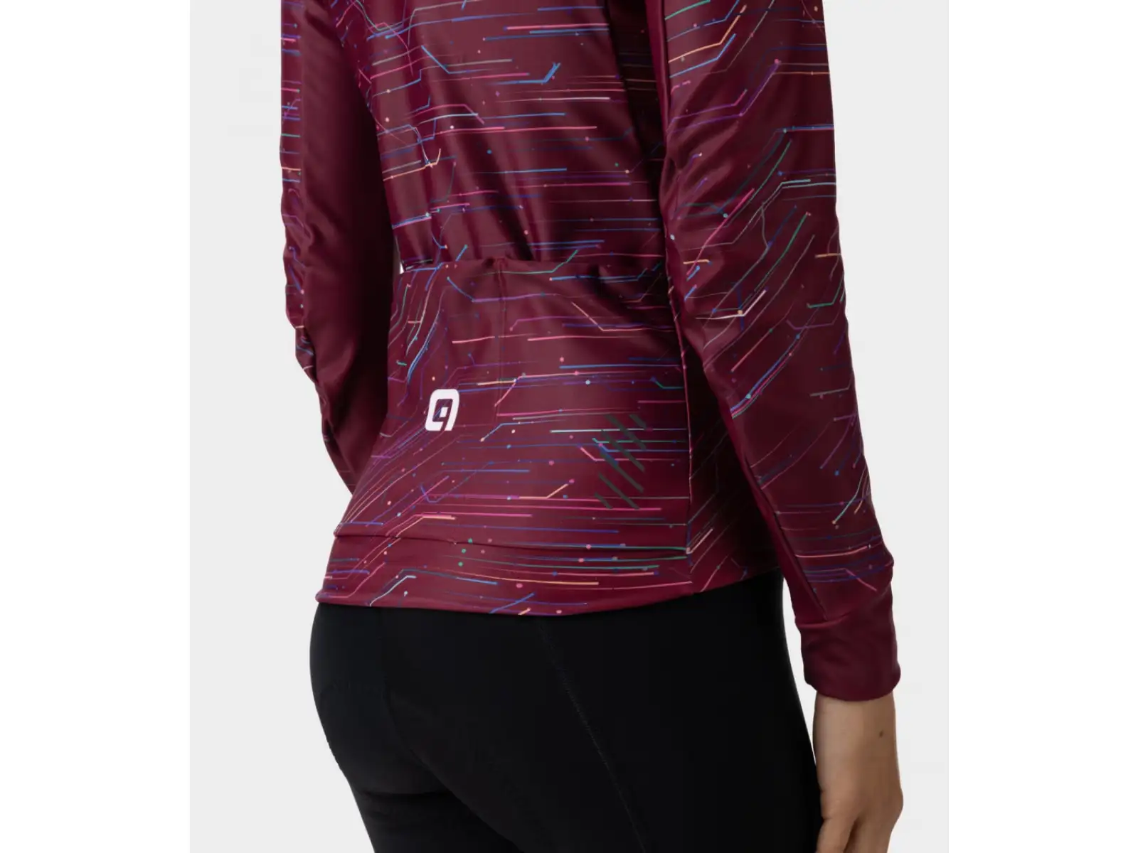 Alé Byte PR-E Damen Langarmtrikot Bordeaux
