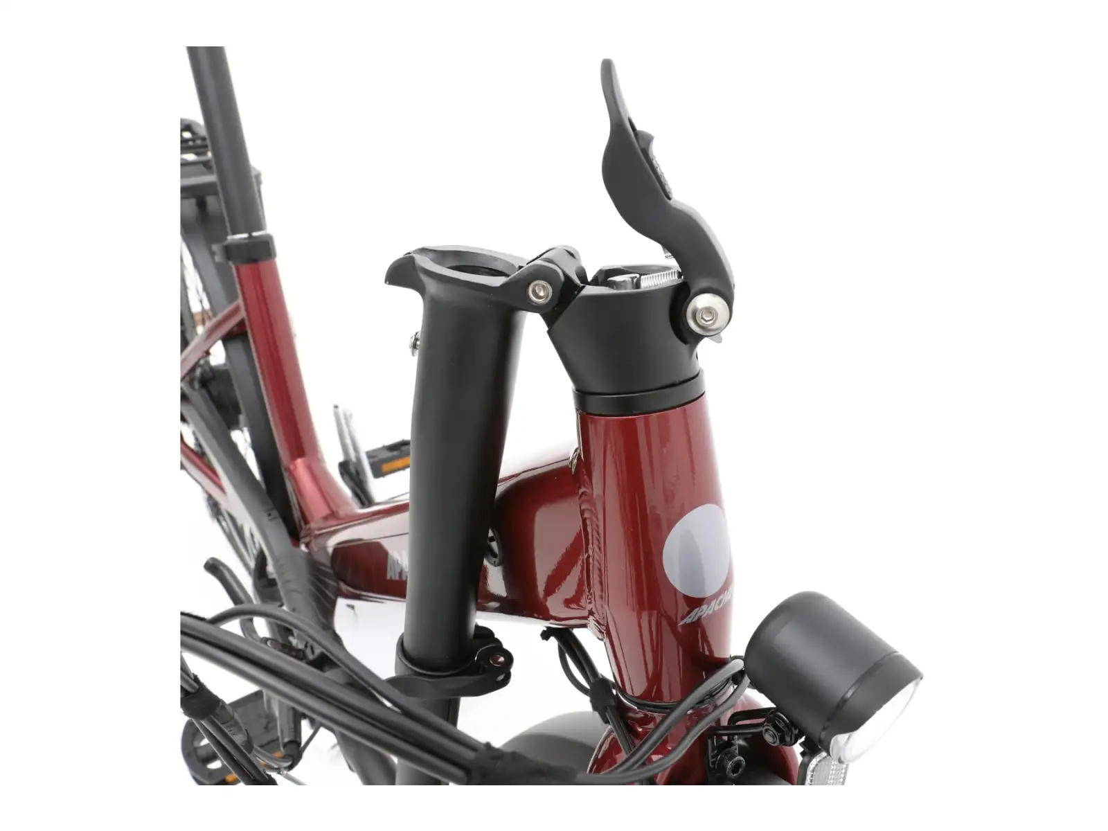 Apache Tanka 24 RX faltbares E-Bike 363 Wh S/M bordeauxfarben