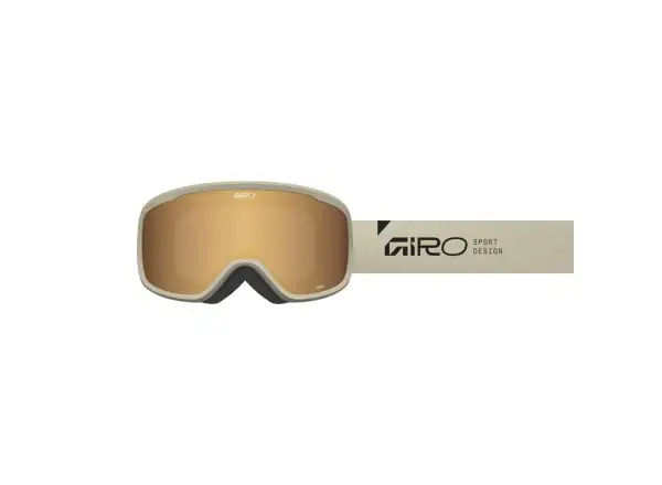 Giro Roam Skibrille Stone Stacked/Amber Gold/Yellow (2Gläser)