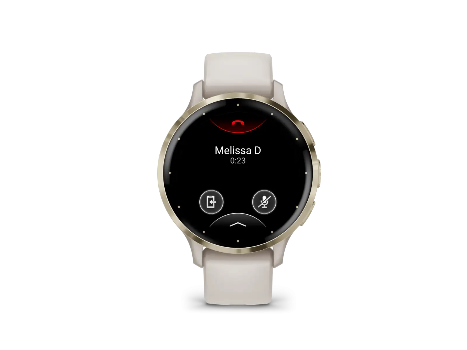Garmin Venu 3S Smartwatch Soft Gold/Ivory