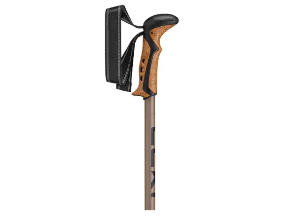 Leki Khumbu Trekkingstöcke black-pale clay light-pale clay dark