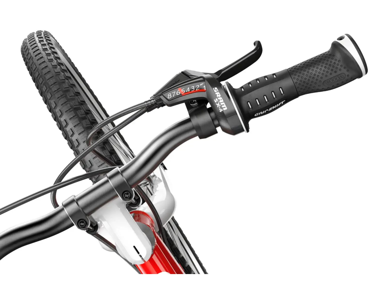 Woom 4 Rot 20 Kinderfahrrad