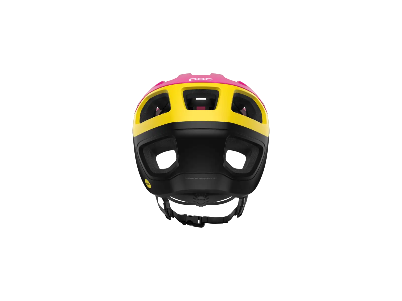 POC Cularis Pure Helm Rhos Red Matt/Citrine Yellow Matt
