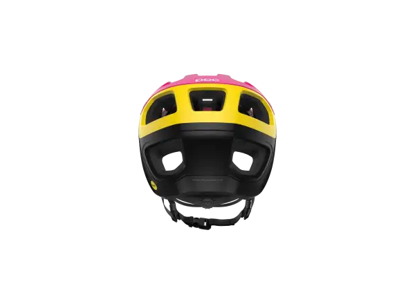 POC Cularis Pure Helm Rhos Red Matt/Citrine Yellow Matt