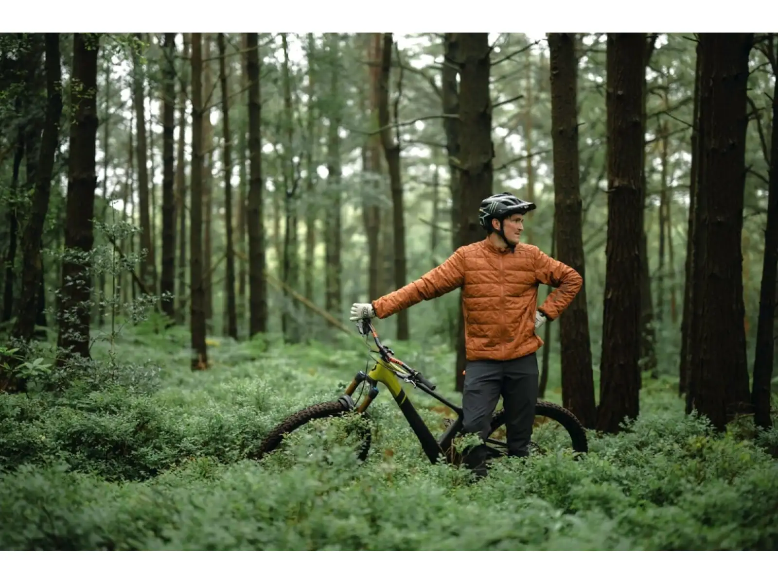 Troy Lee Designs Crestline Herrenjacke in Kupfermono