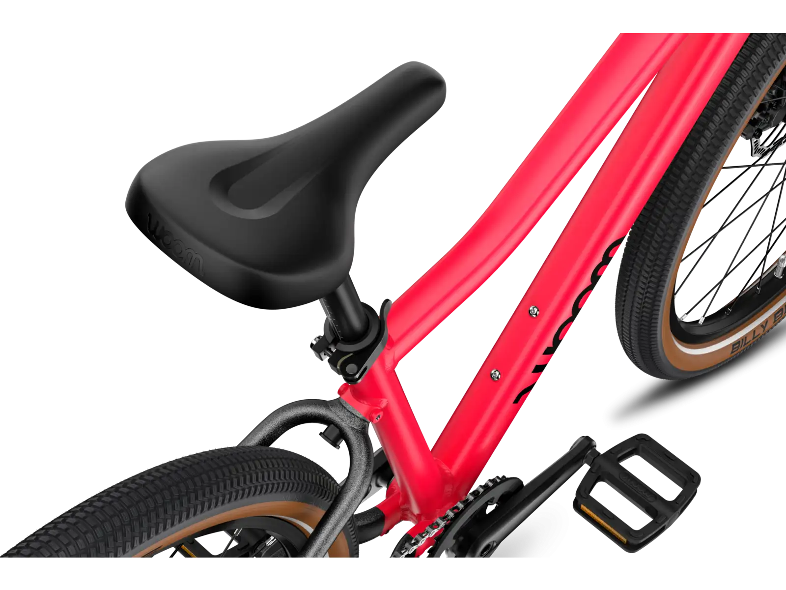 Woom 6 EXPLORE Kinderfahrrad neon pink