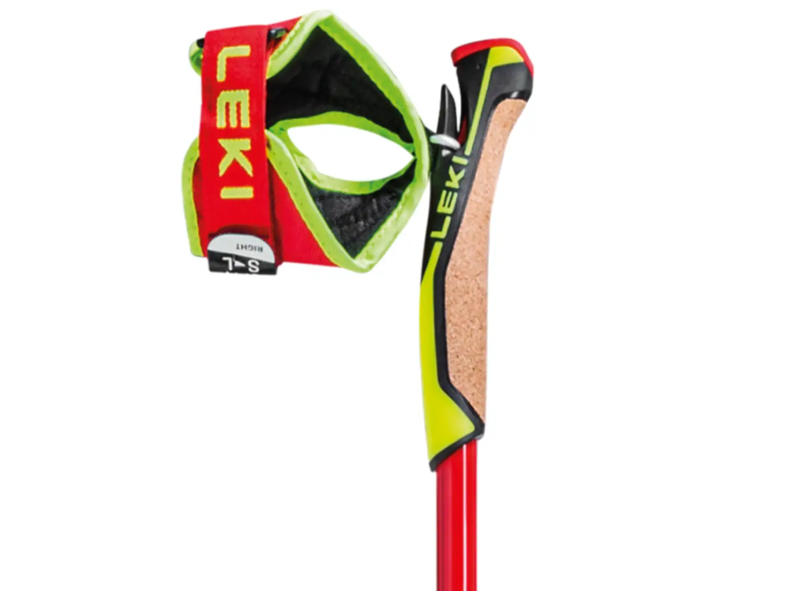 Leki PRC 750 Langlaufstöcke bright red/neon yellow/black