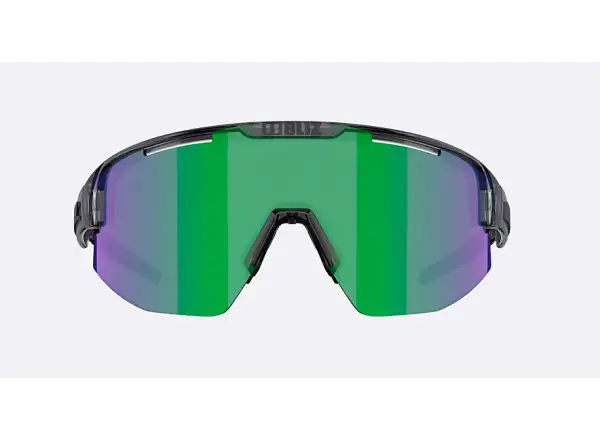 Bliz Matrix Sonnenbrille – Crystal Black mit Braun/Grün Kontrast