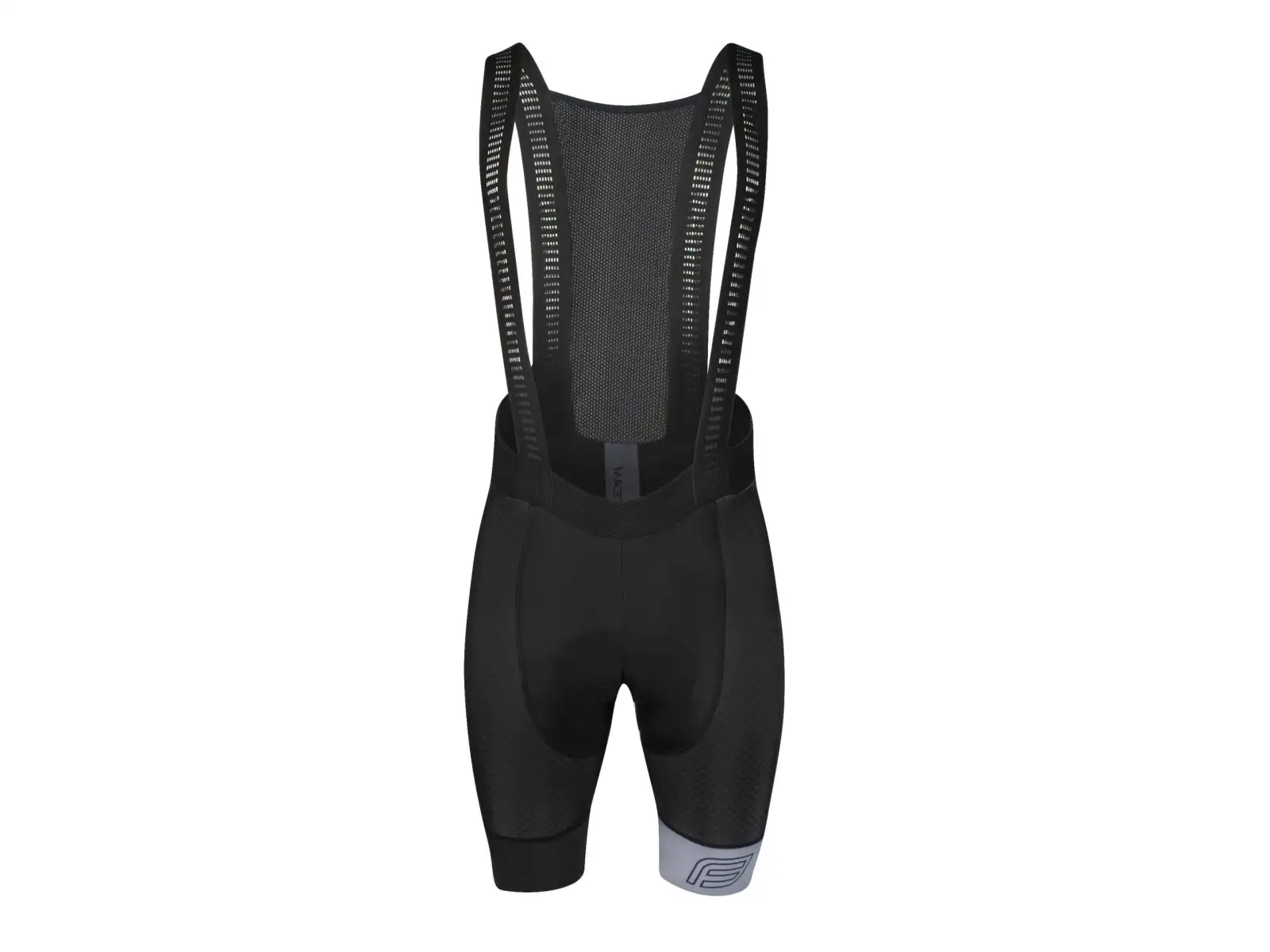 Force Team Pro Herren-Shorts mit Latz und Polsterung Schwarz/Grau