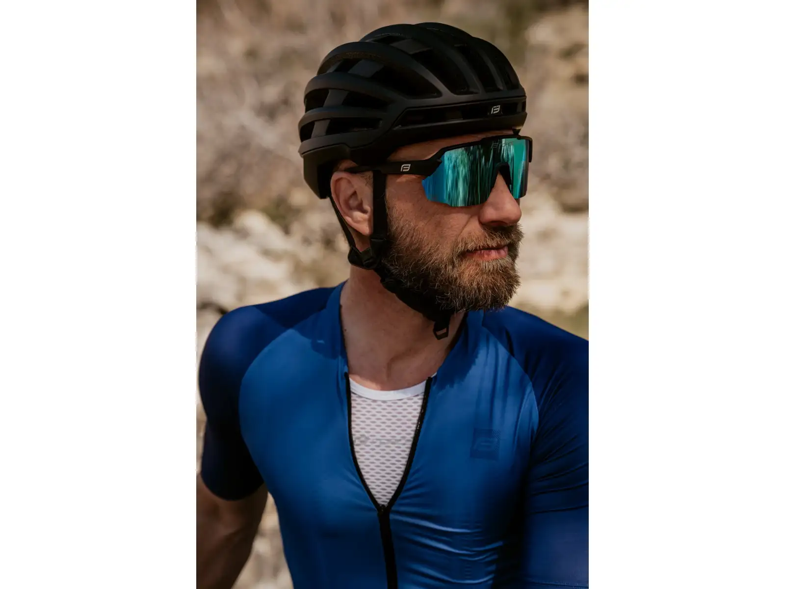 Force Script Herrentrikot Kurzarm blau