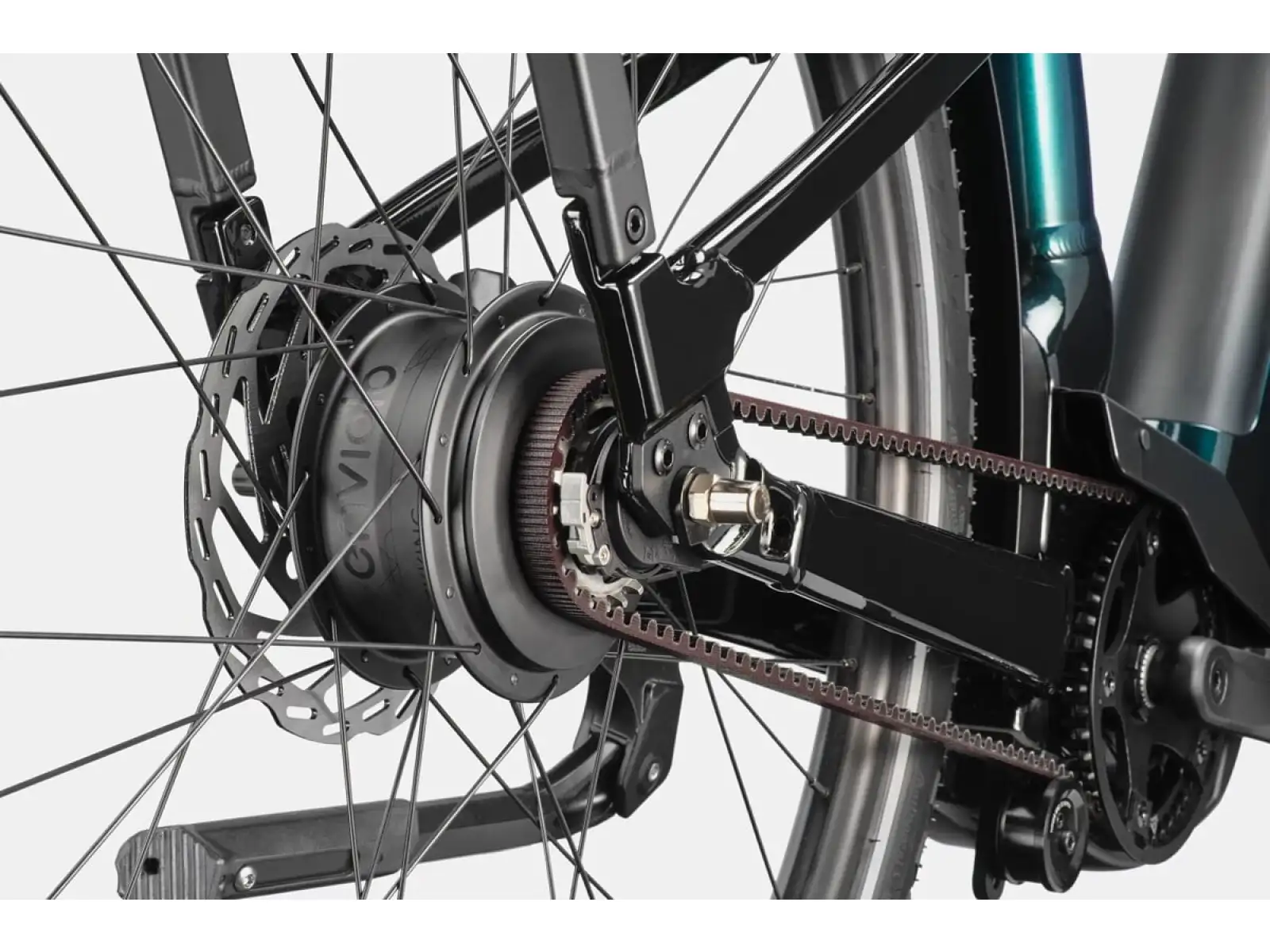 Cannondale Mavaro 1 Deep Teal Stadt E-Bike