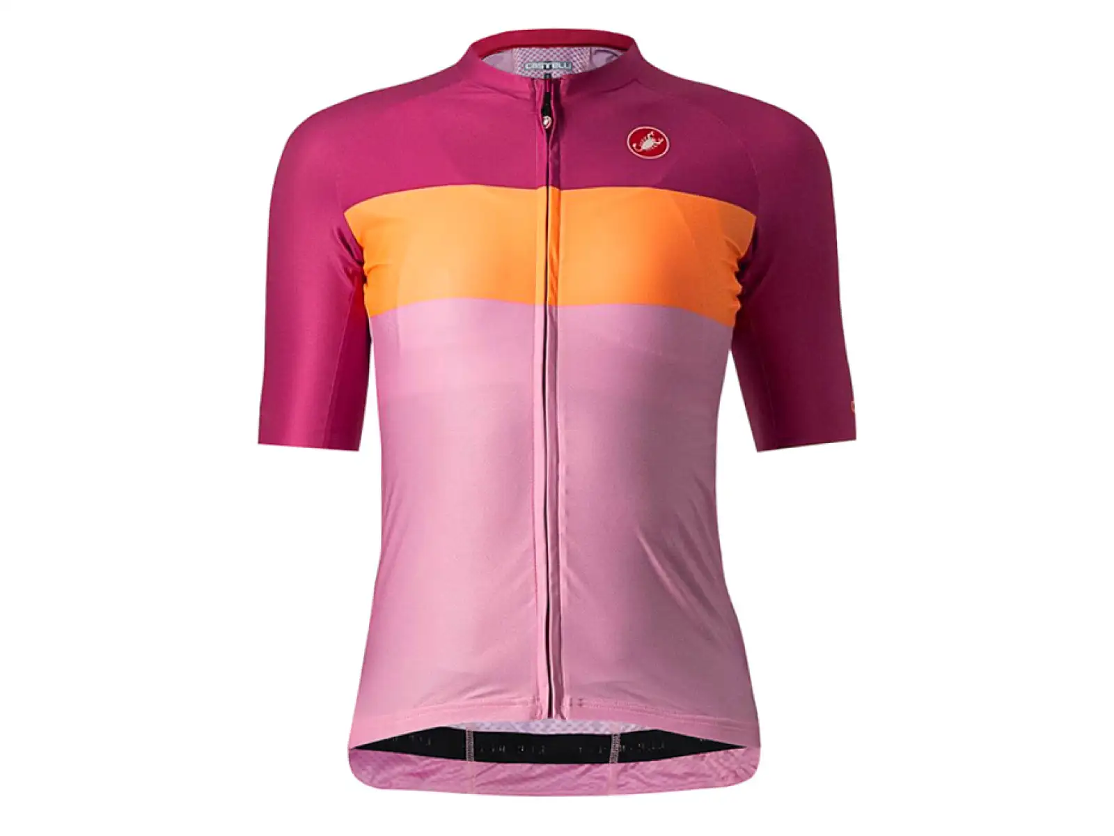 Castelli Aero Pro W Damen Kurzarmtrikot pink/coral flash