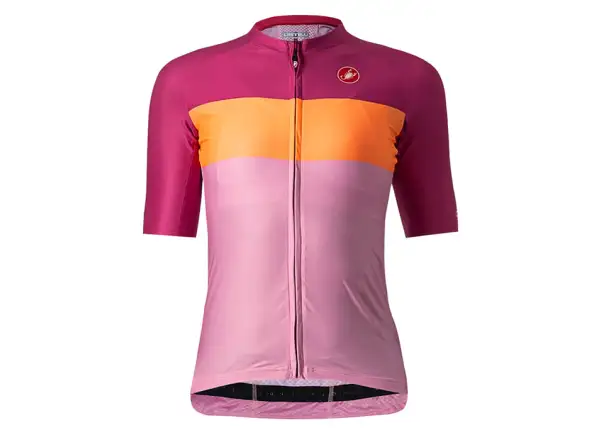 Castelli Aero Pro W Damen Kurzarmtrikot pink/coral flash