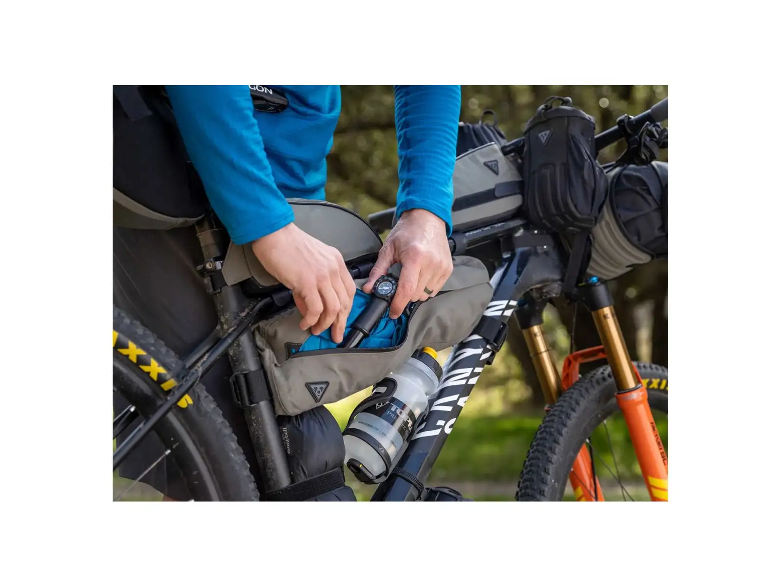 Topeak Bikepacking MidLoader Rahmentasche 4,5 l Schwarz