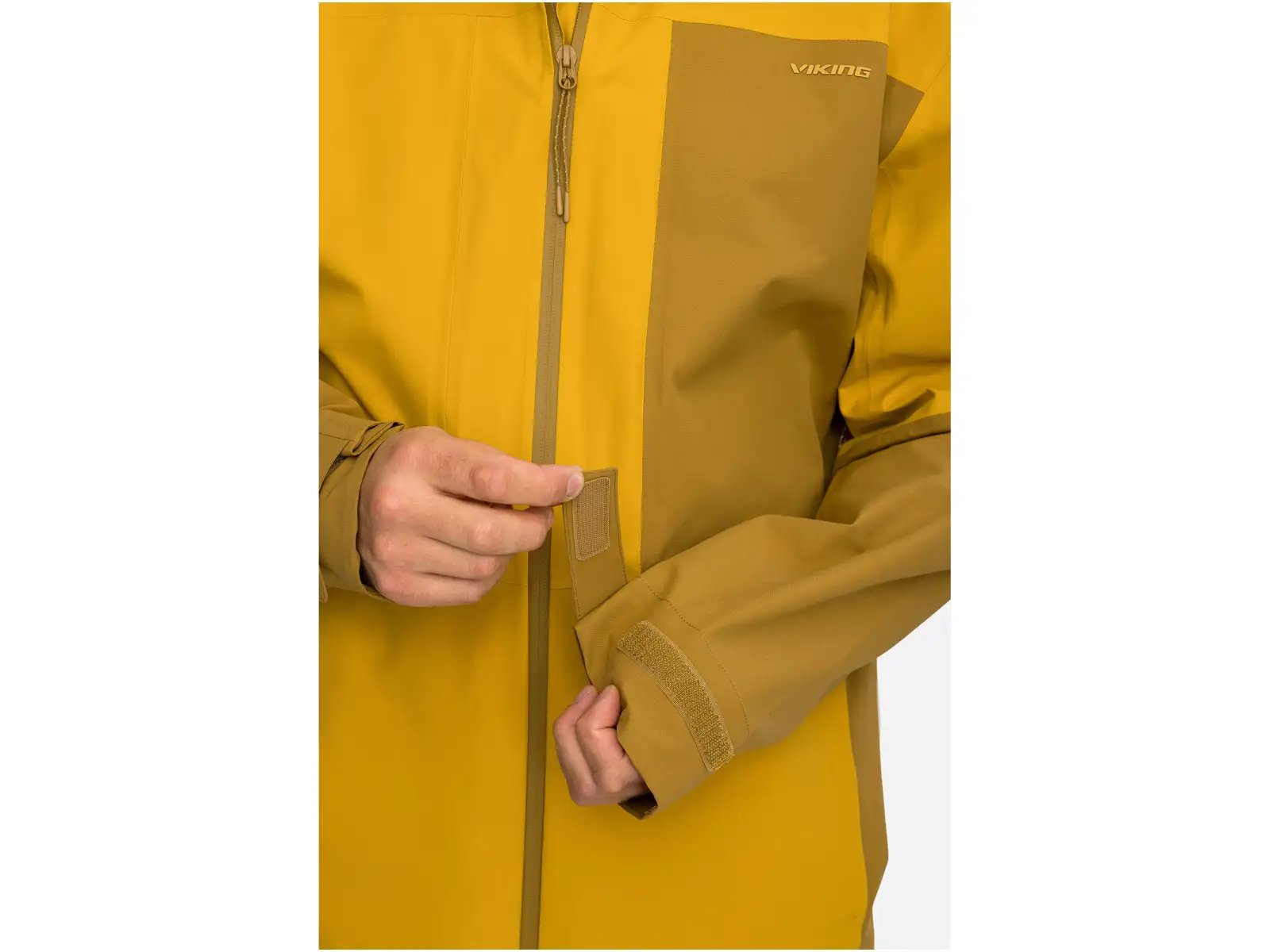 Viking Numani Herrenjacke Brown/Yellow