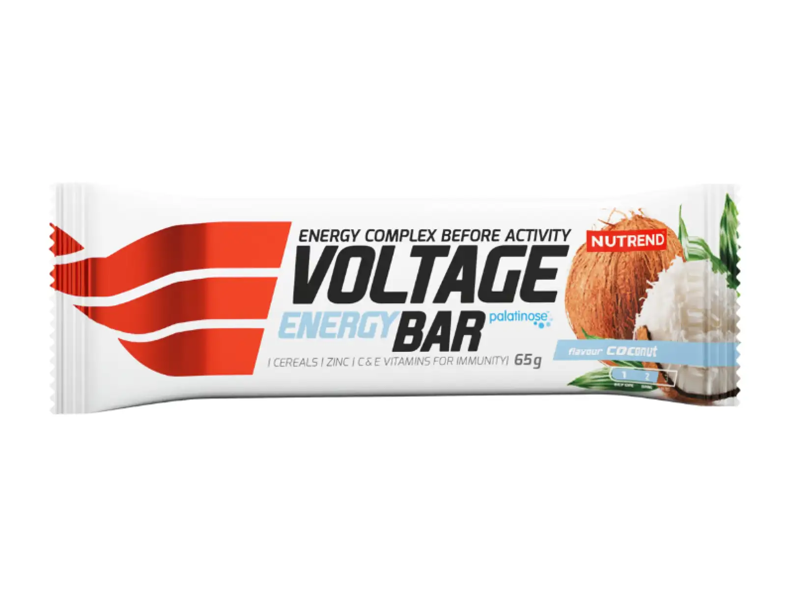 Nutrend Riegel Voltage Energy Cake 65g Kokosnuss
