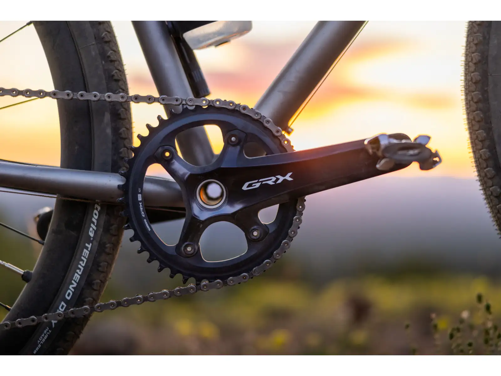 Shimano GRX FC-RX820-1 Kurbelgarnitur 1x12 40 Zähne