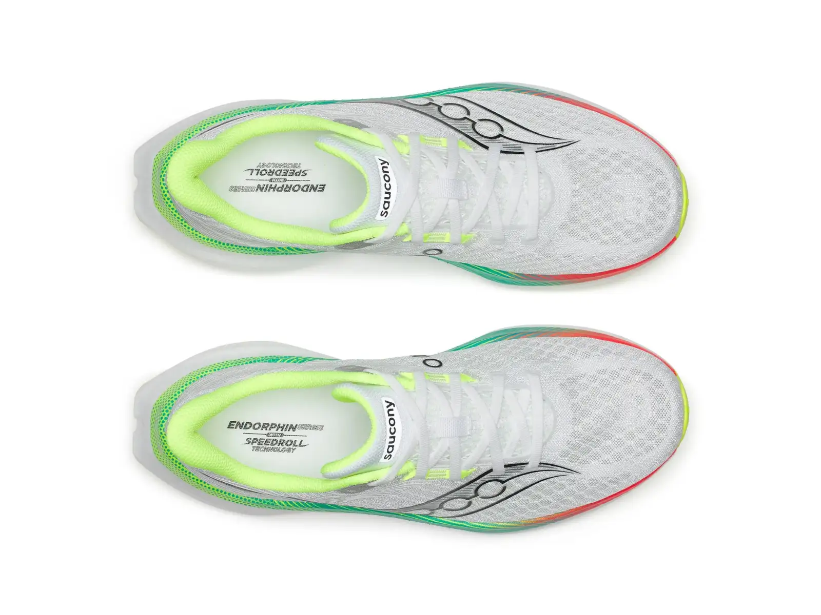 Saucony Endorphin Speed 5 Herren Laufschuhe White/Multi