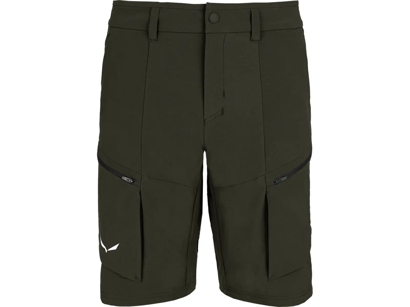 Salewa Puez Durastretch Cargo Herren Shorts Dark Olive