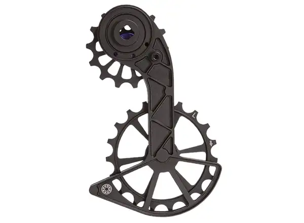 Kogel Kolossos Schaltkäfig mit Rollen für Etap AXS Road Black