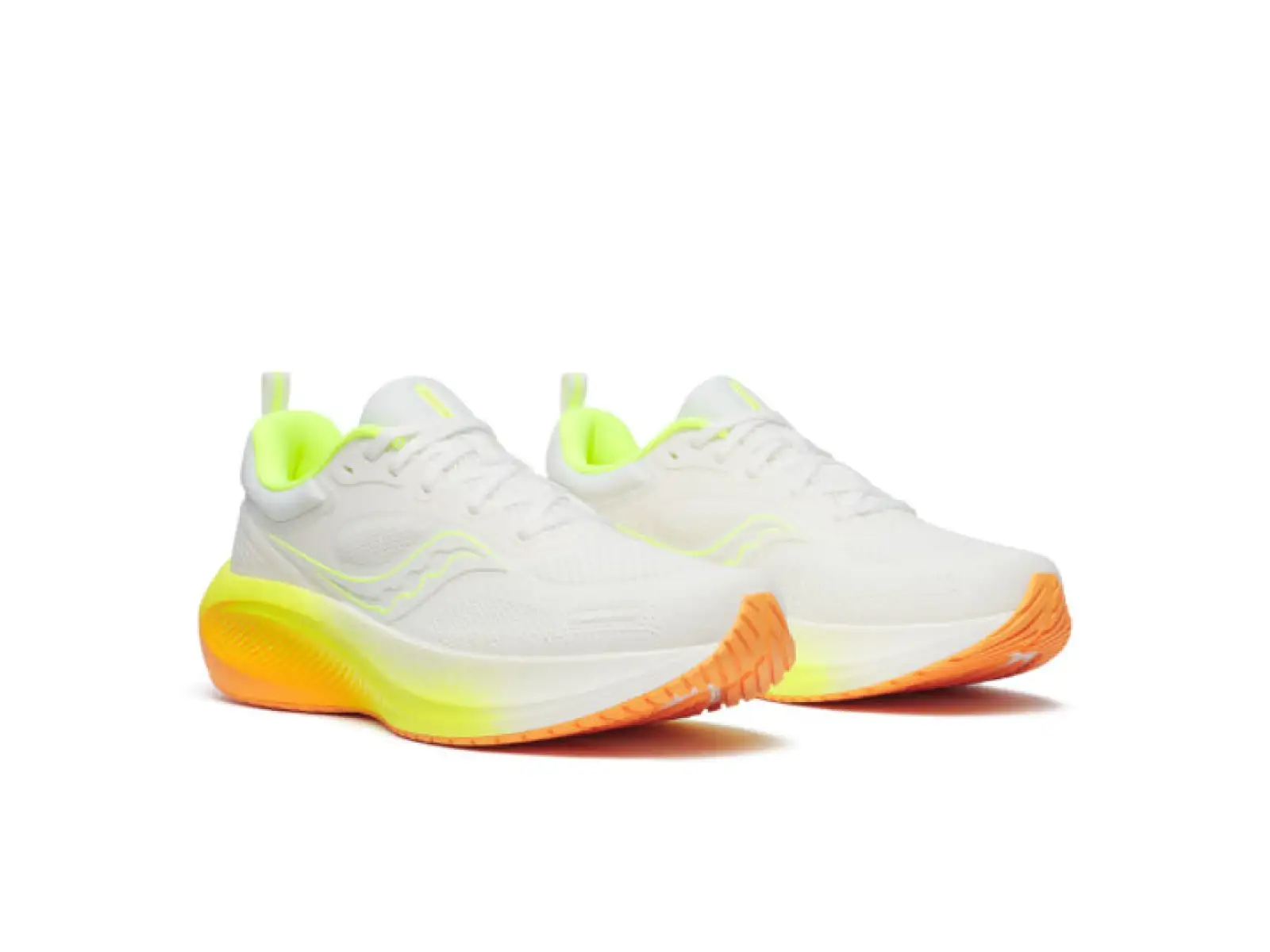 Saucony Surge Herren-Laufschuhe White/Citron