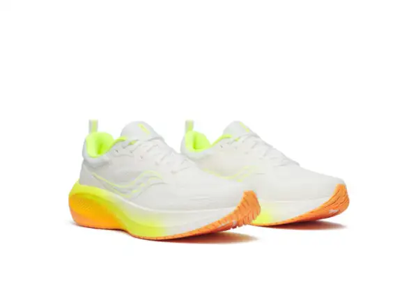 Saucony Surge Herren-Laufschuhe White/Citron