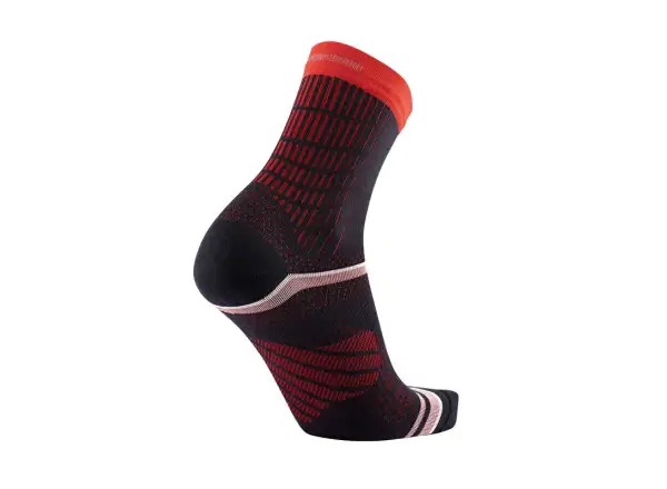Sidas Winter Run Winter-Laufsocken schwarz-rot