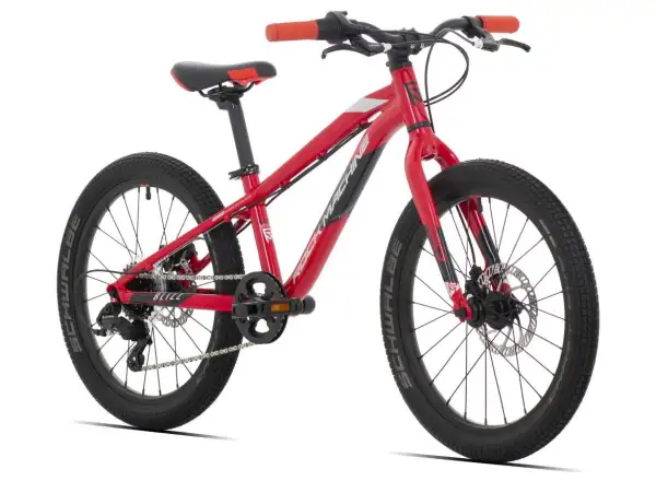 Rock Machine Blizz 20 MD Kinderfahrrad Gloss Rot/Weiß/Schwarz