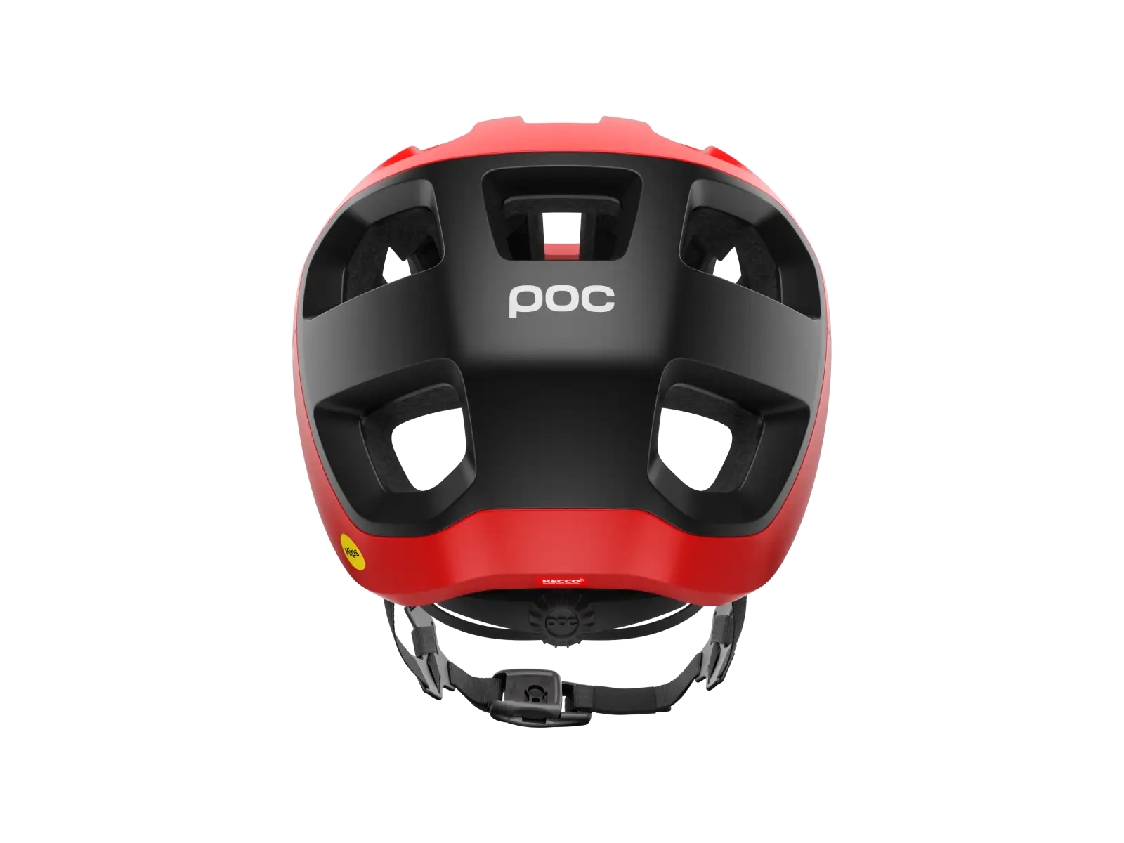 POC Cularis Helm - Prismane Red Matt/Uranium Black Matt